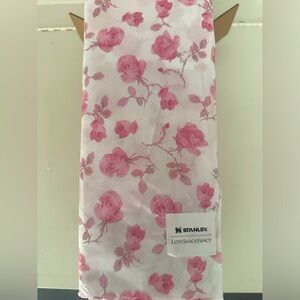 Stanley x LoveShackFancy Ribbon Rosa Slim Bottle 12oz